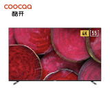 创维 酷开(coocaa)电视 55K6D 55英寸4K超高清 无边框全面屏 防蓝光护眼 HDR 教育资源 智能液晶网络电视机