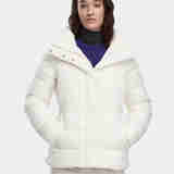 加拿大鹅（Canada Goose）女外套Lyndale新款轻量薄款修身显瘦防风保暖透气经典黑标羽绒服 米白白标North Star White XS