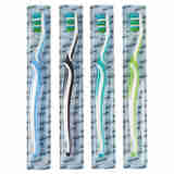 安利（Amway） 美国安利牙刷丽齿健牙刷套装 4支装 专业刷头 洁净护齿保税直发 中毛 4支