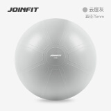 JOINFIT 瑜伽球 健身训练球加厚防爆瑜伽辅助球孕妇助产球 云层灰 55cm(身高150-160cm)