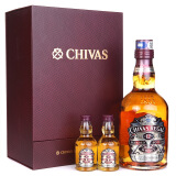 芝华士（Chivas）12年苏格兰威士忌700ml 双酒伴礼盒）（2016年新春礼盒）