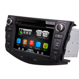 热卡(HitCar) 经典丰田RAV4专用汽车导航一体机 DVD多媒体触屏车机07-12 带导航 （32G地图卡）