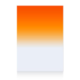 变色龙（cen）树脂方片滤镜软渐变橙100x150 方形插片滤镜 渐变橙
