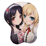 梦天 韩版硅胶护腕鼠标垫 可爱卡通鼠标垫 xihahou