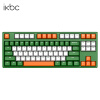 ikbc键盘机械键盘无线粉色游戏樱桃键盘红黑茶青轴87键盘全键无冲突背光 Z200 探险 有线  红轴