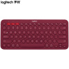 罗技 K380 键盘 无线蓝牙键盘 办公键盘 女性 便携 超薄键盘 笔记本键盘 红色（4个起拍）定制服务请咨询客服