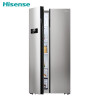 海信 (Hisense) 453升 超薄对开门电冰箱 风冷无霜 纤薄机身大容量双开门 家用节能静音 BCD-453WFK1DQ