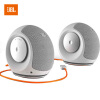 JBL Pebbles 音乐蜗牛升级版音箱 电脑笔记本小音响 便携办公家用多媒体 USB供电低音炮  白色