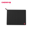 樱桃（CHERRY）鼠标垫大号 办公桌垫 键盘垫 游戏鼠标垫 网格纤维顺滑鼠标垫 黑色粗面 444*355*4mm