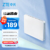 中兴（ZTE）【晴天墙面路由器】AX3000满血WiFi6自研双核芯品质家居别墅ap 主路由Mesh3000M无线速率千兆网口