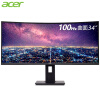 宏碁（Acer）ED347CKR 34英寸21：9 微边框 99%sRGB广色域曲面带鱼屏显示器（DP+HDMI+音箱）