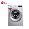 LG 8公斤直驱变频全自动滚筒洗衣机 95度高温洗 智能高温煮洗 LED触摸屏 奢华银WD-M51TNG25