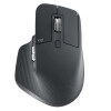 罗技（Logitech） MX Master 3 无线蓝牙优联双模鼠标 商务办公鼠标 充电右手鼠标 Master 3商用版石墨黑