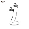 爱国者（aigo）S55入耳式蓝牙无线耳机 运动耳机 手机游戏耳机 苹果安卓通用  跑步磁吸式带麦 黑色