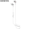 安桥（ONKYO）蓝牙耳机 带麦线控 佩戴轻盈 E200（白）