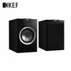 KEF R100 黑色 高保真音响 HiFi扬声器 高配家庭影院扬声器 发烧同轴音箱 书架音箱 一对