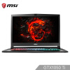 微星（MSI）GS73 7RE-004CN 轻薄游戏笔记本电脑（17.3英寸 i7-7700HQ 8G 1T+128GSSD GTX1050Ti 多彩) 黑