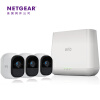 美国网件 （NETGEAR） 爱洛(ARLO) VMS4330 高清智能家庭双摄像头套装监控系统(含3个摄像头+基座套装)