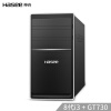 神舟（HASEE）新瑞K80-CP5 D3 商用办公台式电脑主机 i3-8100 8G 1T GT730 2G独显  Win10