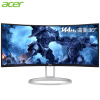 宏碁（Acer）30英寸144Hz WFHD分辨率21:9带鱼屏曲面电竞显示器(HDMI+DP)畅玩吃鸡EH301CUR