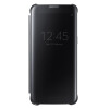 三星（SAMSUNG）S7 edge手机壳/镜面智能休眠保护套/手机套/手机壳 适用G9350 黑色