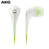 AKG Q350 立体声入耳式耳机 手机耳机 苹果三键线控手机通话耳机 白色