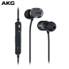 AKG N25 双动圈入耳式耳机 高解析通用线控带麦音乐HIFI手机耳机 黑色