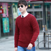 修身毛衣 男款加厚毛衣1052青少年卡宾<em>以纯</em>美