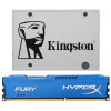 金士顿(Kingston)UV400 240G SATA3 固态硬盘+骇客神条 Fury系列DDR3 1600 8GB台式机内存(套装)