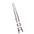 晟泰邦 红白竹梯  含梯套 喷红白荧光漆(单位：套) 6.3米 17级