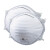 代尔塔DELTAPLUS P3P2防护口罩一次性防尘防粉尘防油烟防雾霾口罩 104007欧标P2（20只/盒） 