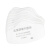 3M 3701CN KN95防尘防颗粒物滤棉 搭配3200面具口罩滤棉 白色 10片/包 简装 企业专享