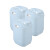 西斯贝尔（SYSBEL）  WAW005 废液收集桶防泄漏耐腐蚀耐酸碱密封性强 白色30L废液收集桶