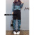 MaHeu欧洲站潮牌秋装女款新品时尚宽松两件套针织毛衣休闲运动套装 如图 L100-120斤