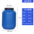 废油桶 废液桶实验室收集化工50升发酵密封厨房泔水塑料桶加厚耐 50L特厚耐腐蚀蓝色