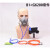 扬笙福防毒面具 供气式半面罩 长管呼吸器面罩 防尘喷漆/搭配6200 E-B1&ltG6200型套件 g6200款