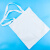 海斯迪克 白色手提帆布袋购物袋 单肩环保袋棉布袋 34cm*39cm空白袋1个 HKCX-187