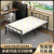 赛森 折叠床单人床家用铁床午睡床双人钢丝床铁架床1.2米铁艺床 80宽灰色加厚全铁床