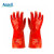 Ansell 15-554防化学品手套耐酸碱防有机溶剂PVA耐腐蚀防化手套 L