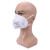 世达（SATA）自吸过滤式防颗粒物呼吸器(FFP2杯形口罩)防PM2.5折叠耳戴式 HF0101V 耳带式防PM2.5带阀独立25只装