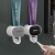趣巢（QUNEST）新款全自动挤牙膏神器家用壁挂式挤压器卫生间免打孔牙刷置物架 时尚黑 一个装