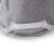 CM朝美 KN95活性碳口罩6002A-4型折叠头戴式带呼吸阀 工业防粉尘颗粒物雾霾PM2.5  独立包装灰色300只/箱