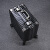明熙行李箱铝框可登机箱小型PC拉杆箱万向轮高颜值女旅行箱男密码箱子 黑色（双锁） 20英寸