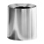 定制样板间银色垃圾桶客厅卧室工业风创意风纸篓 太空银垃圾桶8L