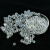 赫思迪格 玻璃震荡珠 防沸防溅透明实心加热玻璃珠 4-5mm（100g/包）HHW-284