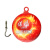 谋福CNMF90492自动灭火球弹家用球形投掷干粉自动灭火器消防灭火球【0.6kg灭火球（含支架挂钩）两用款】