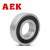 美国AEK/艾翌克 S606-2Z 不锈钢深沟球轴承 304材质 钢盖密封 【6*17*6】