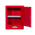 汇云星 防爆柜化学品安全柜实验室 试剂柜防火箱工业危化品储存柜红色4加仑