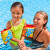 INTEX 56659手臂圈儿童玩具礼物学游泳鲨鱼包布充气水袖小孩套胳膊浮圈