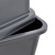 兰诗（LAUTEE）LJT2217 分类摇盖垃圾桶  物业商用垃圾桶 40L黑色-其他垃圾